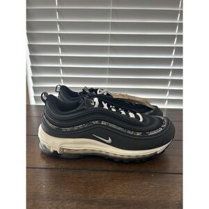 New Nike Air Max 97 Black Floral Pink FN7104-010 Running Shoes Women Size 9.5